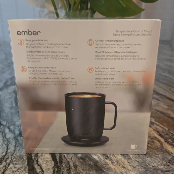 Black Temperature Control Mug 2